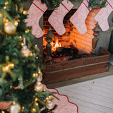 Rouge Paisley Tree Skirt