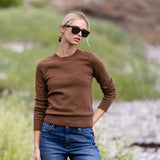 Snowbird Sweater - Chocolate