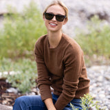 Snowbird Sweater - Chocolate