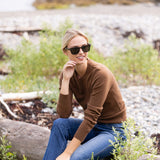 Snowbird Sweater - Chocolate