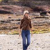 Snowbird Wrap Scarf - Chocolate