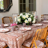 Mocha Bandana Tablecloth