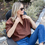 The Carolyn Shirt - Coco
