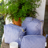 Peacoat Ticking Stripe Toiletry Set