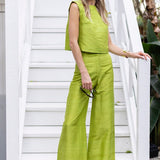 Julia Pant - Chartreuse