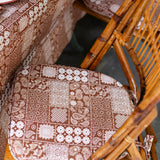 Seat Cushions (set of 4) - Mocha Bandana