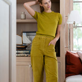 Weekend Pant Corduroy - Avocado