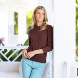 Bell Pant Corduroy - Dusty Aqua