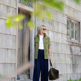 Margo Safari Jacket - Moss