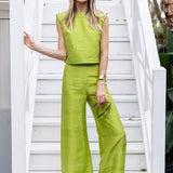 Julia Pant - Chartreuse
