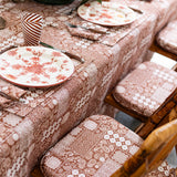 Seat Cushions (set of 4) - Mocha Bandana