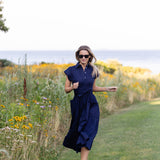 Betty Dress - Peacoat