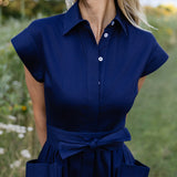 Betty Dress - Peacoat