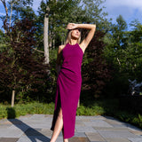 Hadley Dress - Aubergine