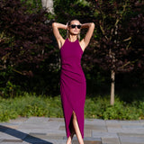 Hadley Dress - Aubergine