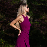 Hadley Dress - Aubergine