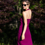 Hadley Dress - Aubergine