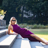 Hadley Dress - Aubergine