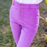 Bell Pant Corduroy - Lilac