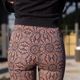 Bell Pant Twill - Noir Castillo Medallion