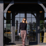 Bell Pant Twill - Noir Castillo Medallion