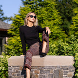 Bell Pant Twill - Noir Castillo Medallion
