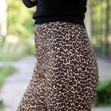 Bell Pant Twill - Leopard