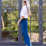Bell Pant Corduroy - Sapphire
