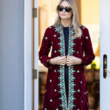 Sloane Jacket - Scarlet