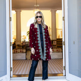 Sloane Jacket - Scarlet