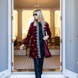 Sloane Jacket - Scarlet