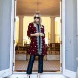 Sloane Jacket - Scarlet