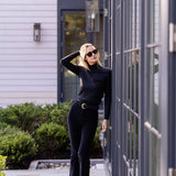 Bell Pant Corduroy - Noir