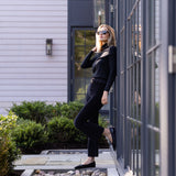 Bell Pant Corduroy - Noir