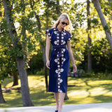 Cara Dress - Peacoat