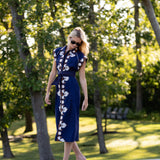 Cara Dress - Peacoat