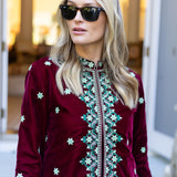 Sloane Jacket - Scarlet