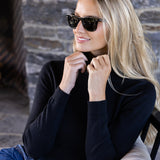 Diane Turtleneck Sweater - Noir