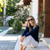 Falmouth Sweater - Peacoat