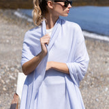 Snowbird Wrap Scarf - Gracie Blue