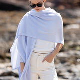 Snowbird Wrap Scarf - Gracie Blue