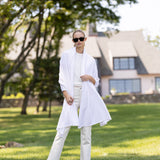 Snowbird Wrap Scarf - Ivory