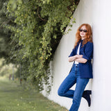 Margo Safari Jacket - Peacoat