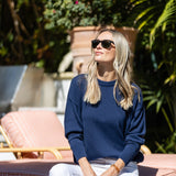 Falmouth Sweater - Peacoat