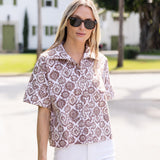 Antibes Shirt - Coco Moroccan Medallion