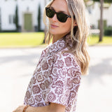 Antibes Shirt - Coco Moroccan Medallion