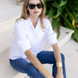 Tuxedo Shirt - Blanc