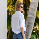 Tuxedo Shirt - Blanc