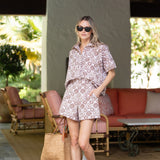 Antibes Shirt - Coco Moroccan Medallion