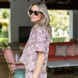 Antibes Shirt - Coco Moroccan Medallion